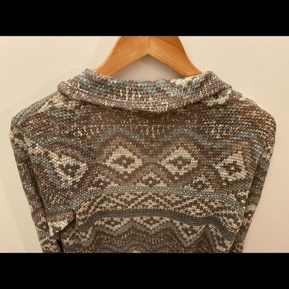 🌺Eyeshadow open front multicolor cardigan🎀 Size :Large - Picture 7 of 7